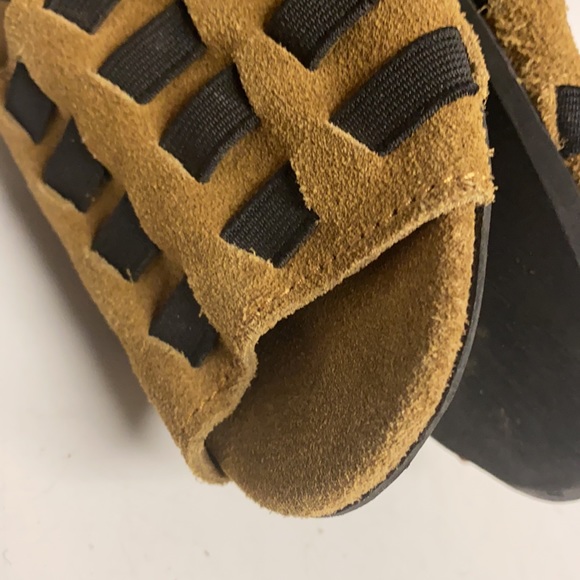 Free People Suede Elasticized Open Toed Sandal Shoes Size 36 - Picture 11 of 15